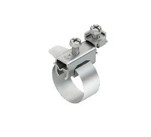 Хомуты заземления для труб диаметром 8-17,5 мм